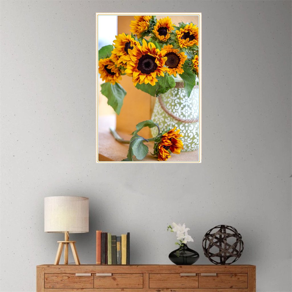 Sunflower | Full Round Diamond Painting Kits