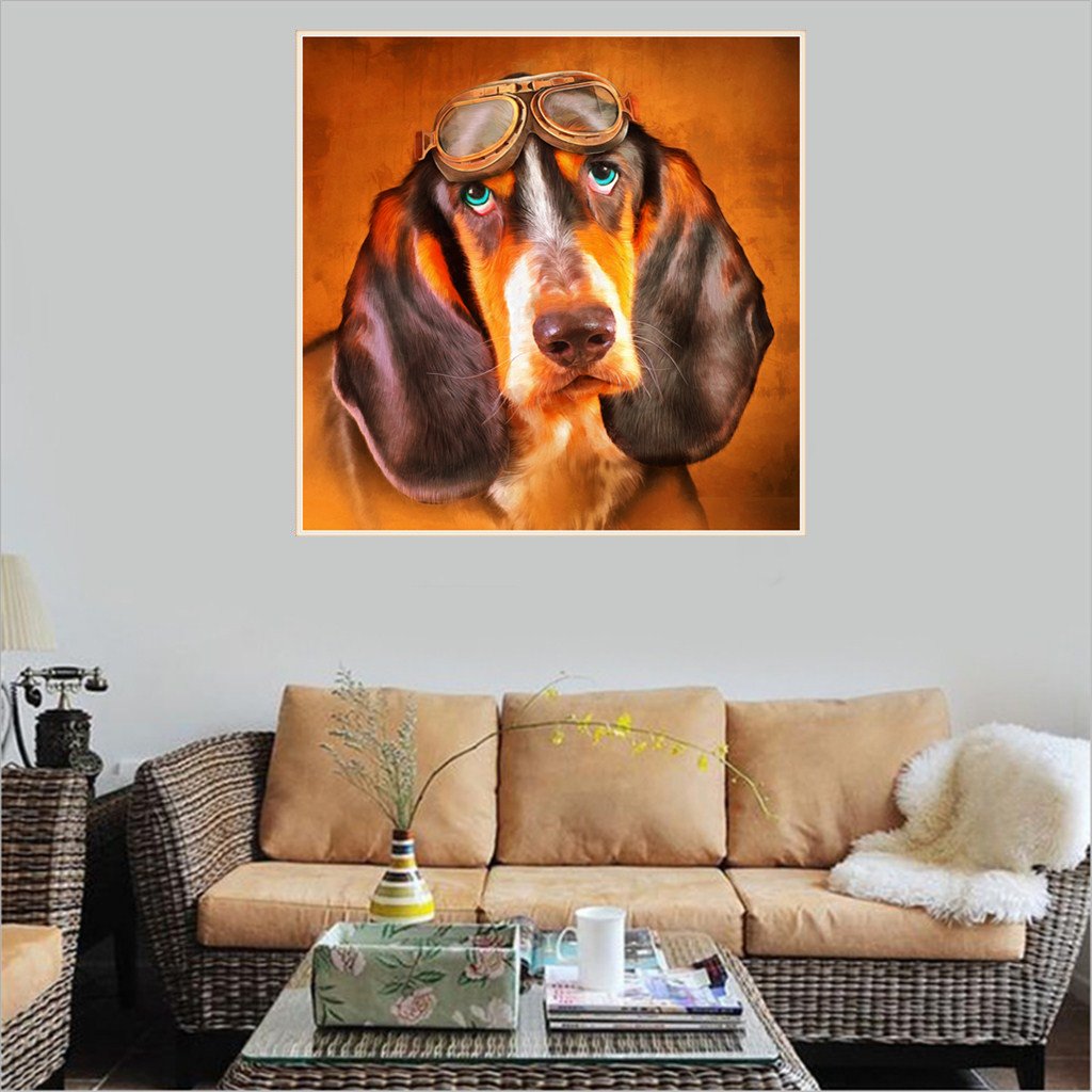 Dog | Full Round Diamond Painting Kits