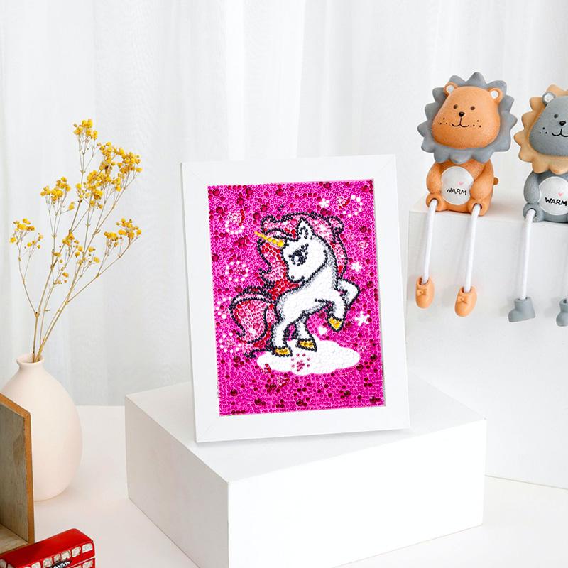 Children's Series-Unicorn Crystal Diamond Painting-（Frameless）