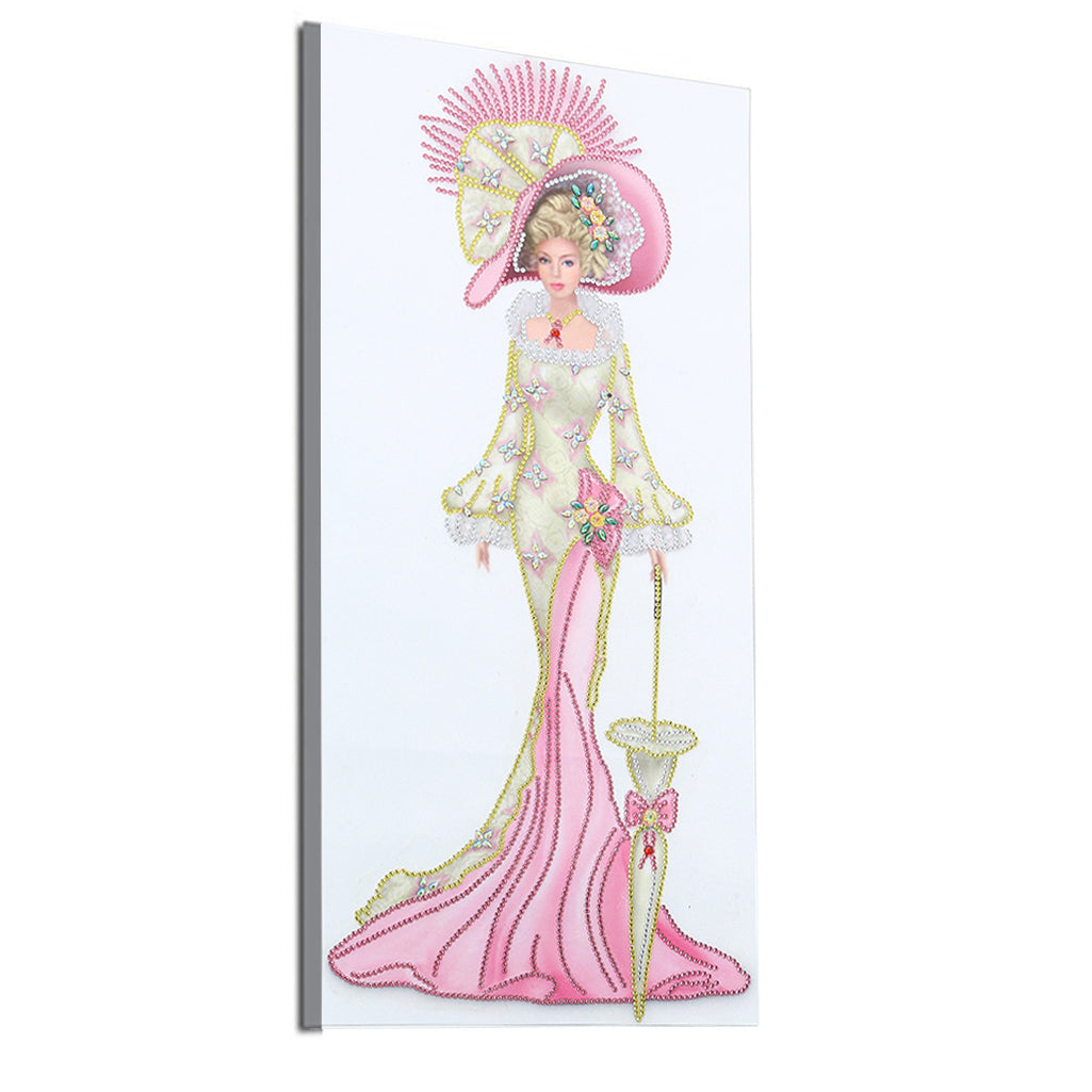 Fashion Girl | Special Shaped | Crystal Rhinestone Diamond Painting Kits