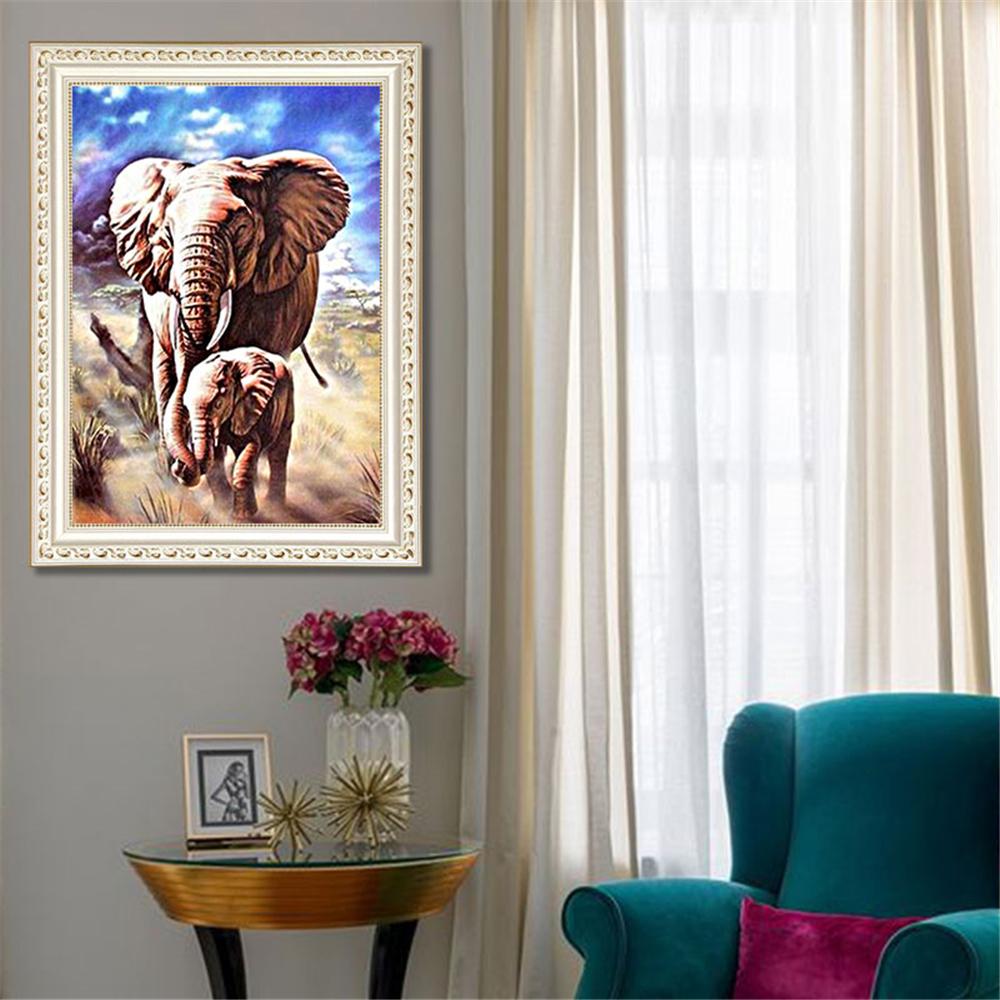 African elephant  | Full Square Diamond Painting Kits