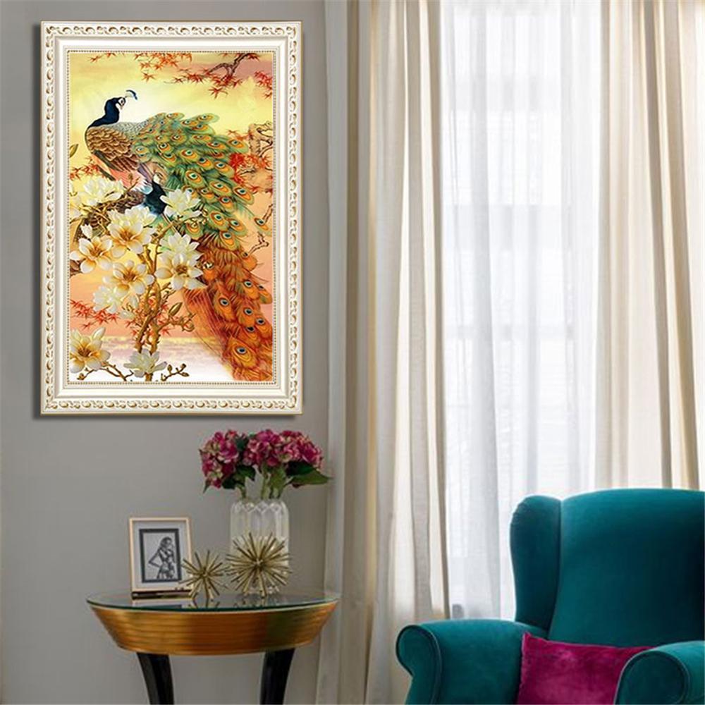 Pfau | Full Square Diamond Painting Kits