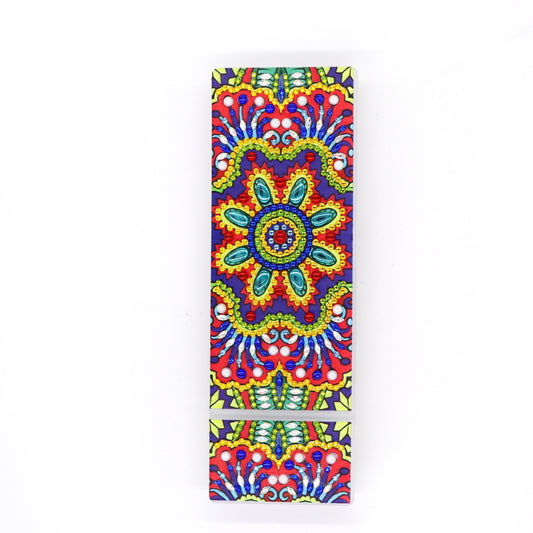 DIY Mandala Shaped Diamond Painting Pencil Box Gift