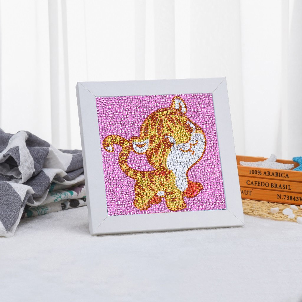 Children's Series-| Tiger | Crystal Rhinestone Diamond Painting Kits