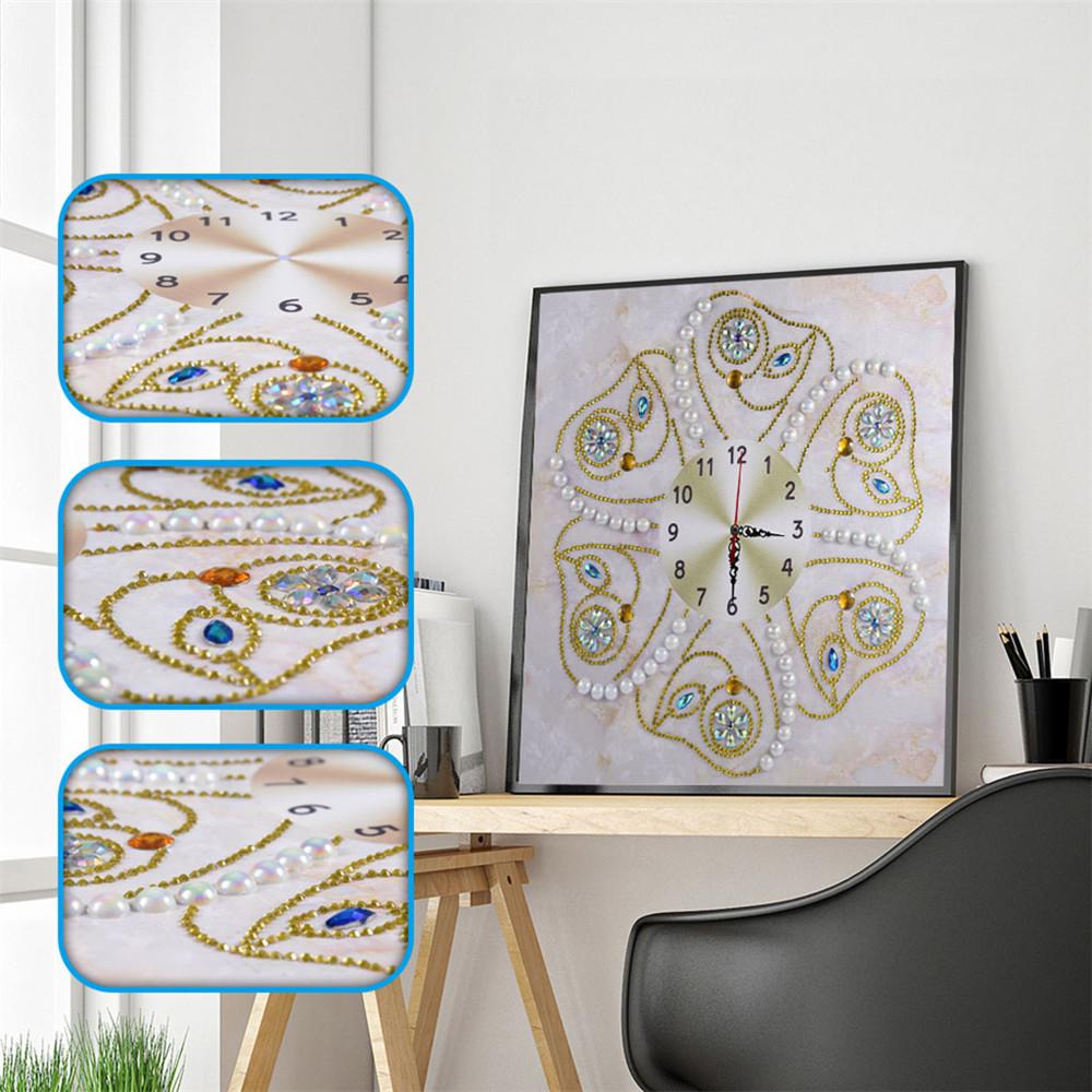 butterfly clock | Crystal Rhinestone Diamond Painting Kits