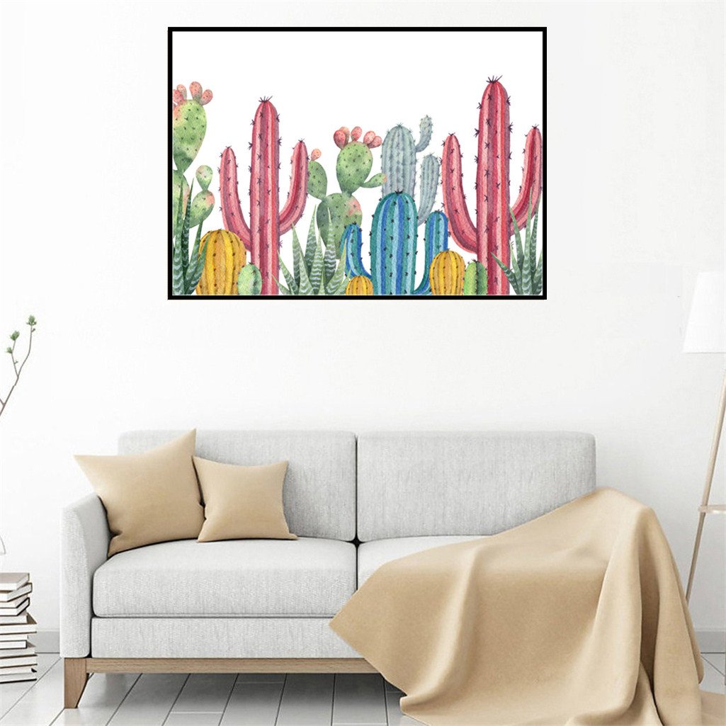 Cactus | Kits complets de peinture au diamant rond