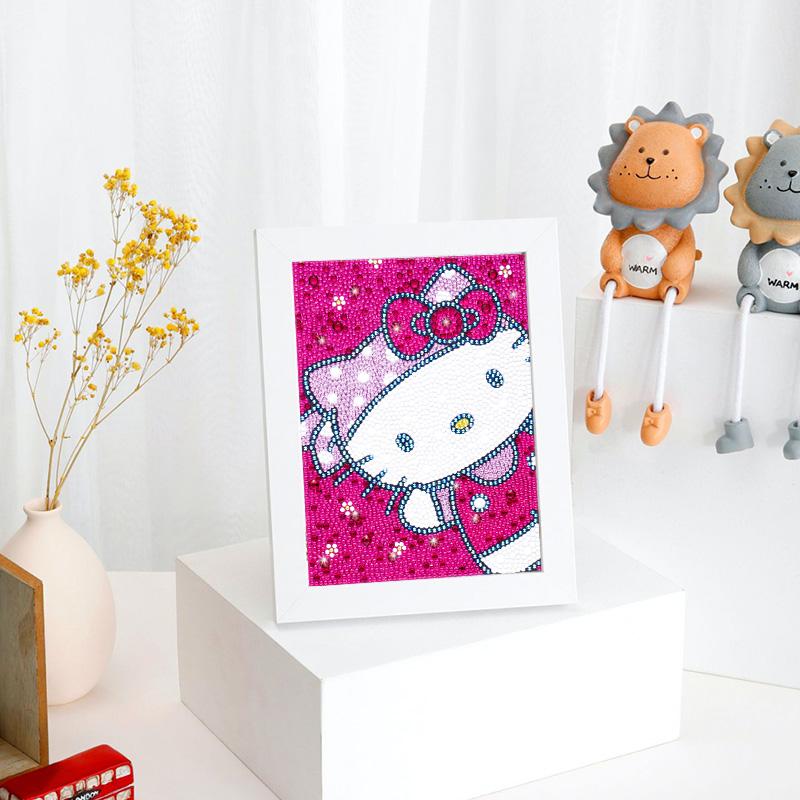 Children's Series-Hello Kitty Crystal Diamond Painting-（Frameless）
