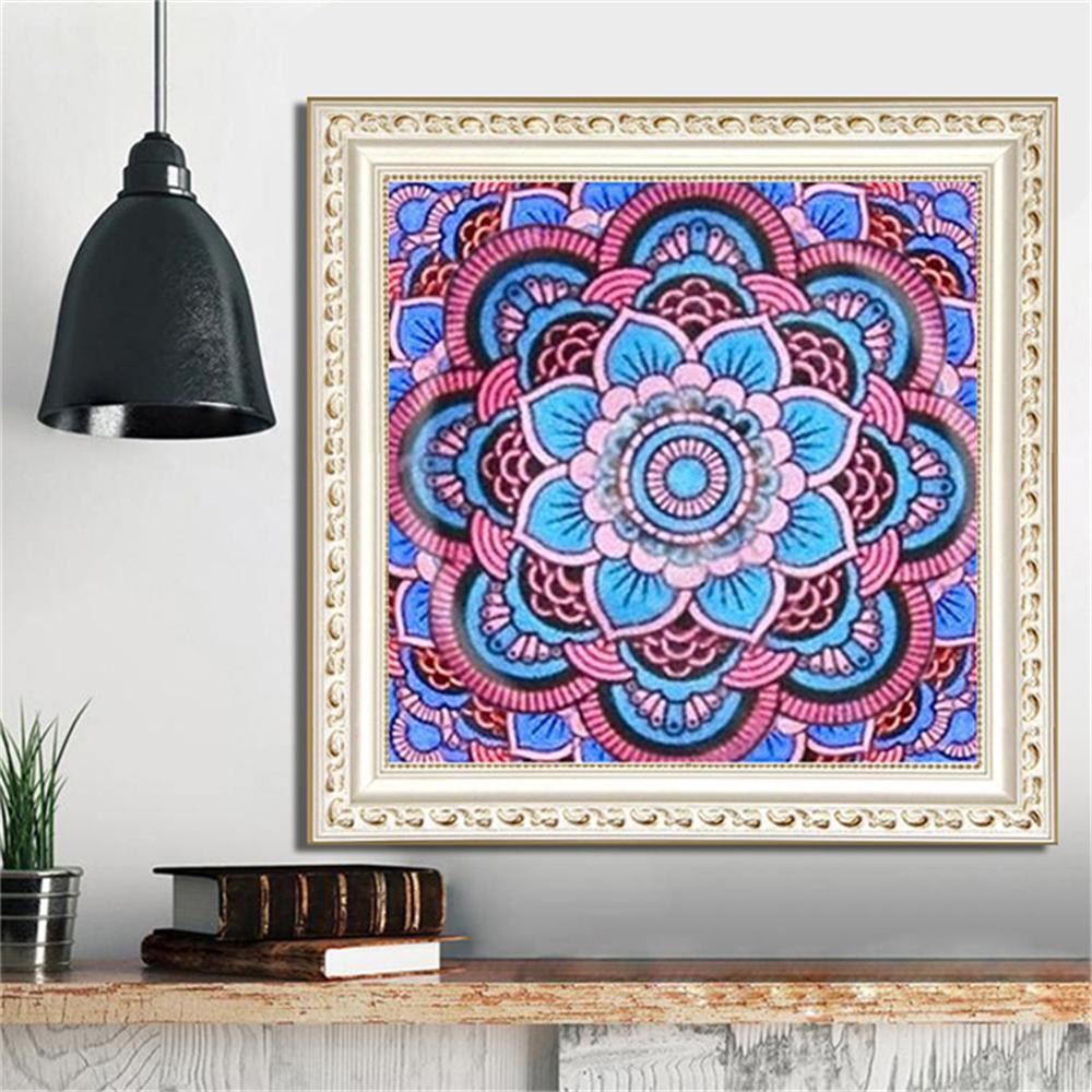 Abstract Art Painting Flower   | Full Round Diamond Painting Kits