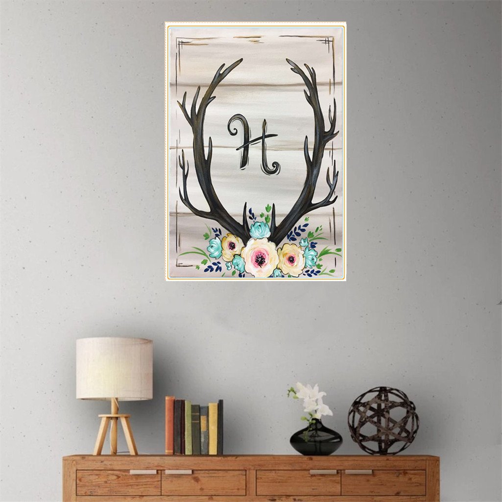 Antlers | Full Round Diamond Painting Kits