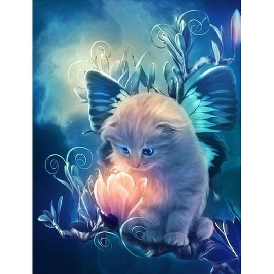 Cat | Full Round Diamond Painting Kits