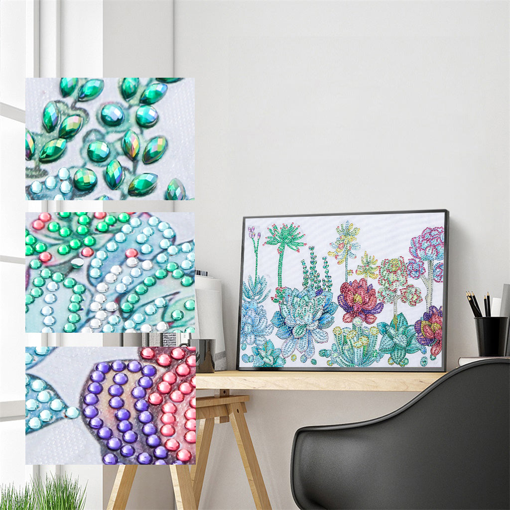 Flower | Special Shaped Diamond Painting Kits