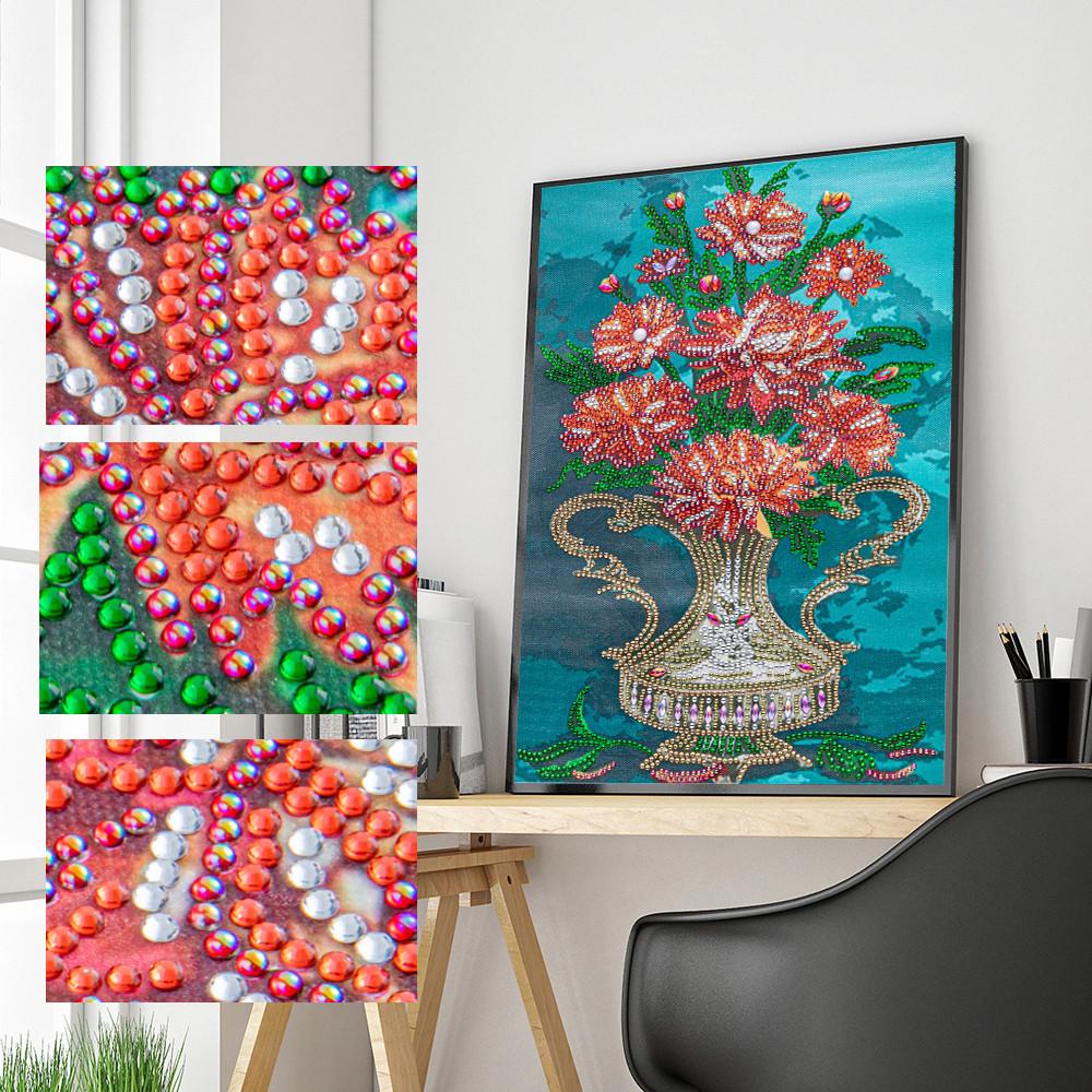 Vase | Special Shaped | Crystal Rhinestone Diamond Painting Kits