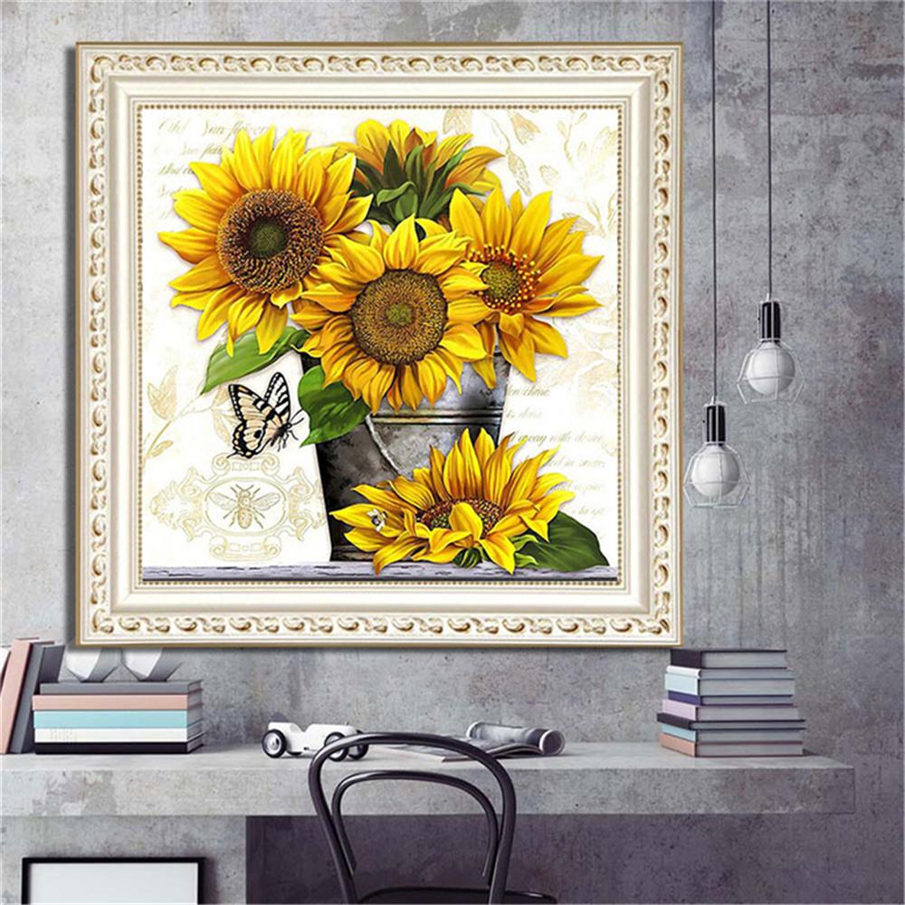 Sonnenblume | Full Square Diamond Painting Kits