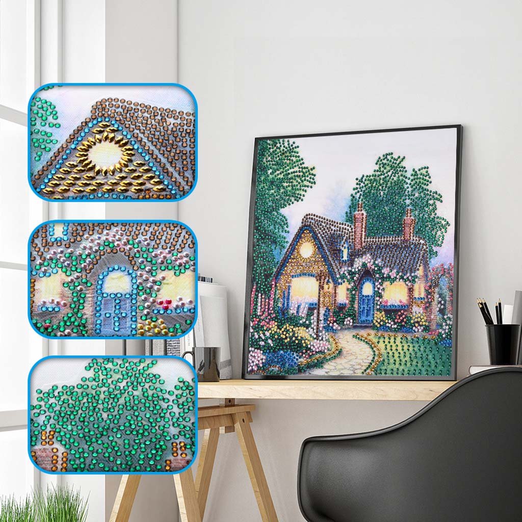 House | Special Shaped Diamond Painting Kits