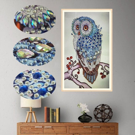 Owl | Special Shaped Diamond Painting Kits