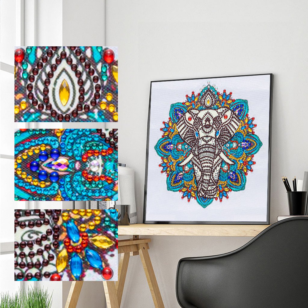 Elephant | Special Shaped | Crystal Rhinestone Diamond Painting Kits