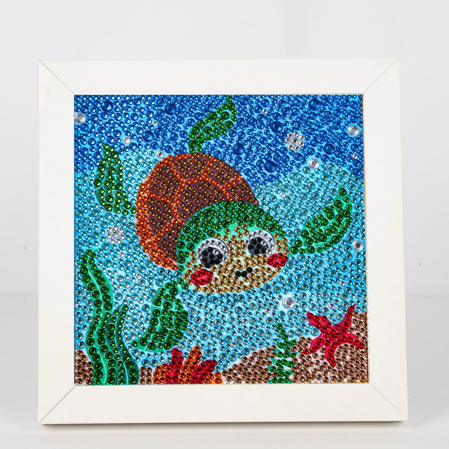 Children's Series-| Sea turtle | Crystal Rhinestone Full Diamond Painted-(Frameless)