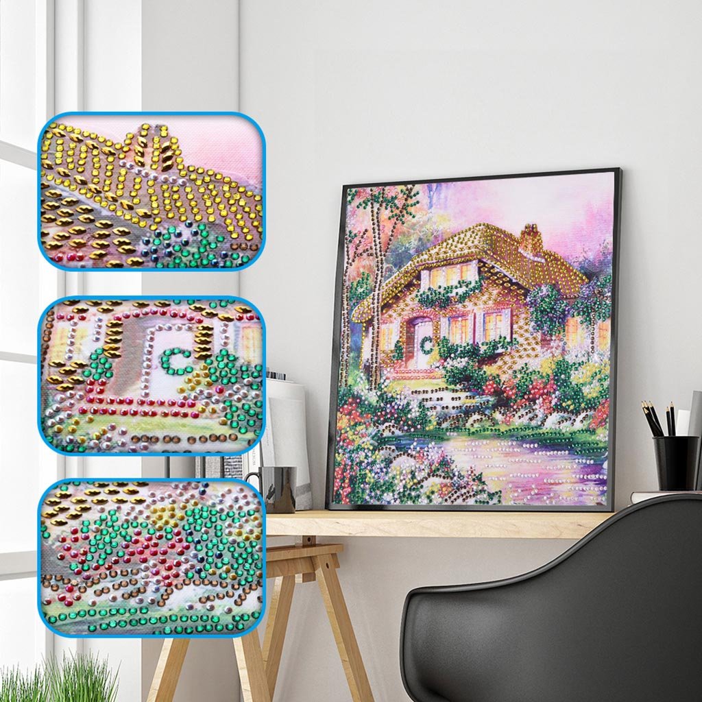 House | Special Shaped Diamond Painting Kits