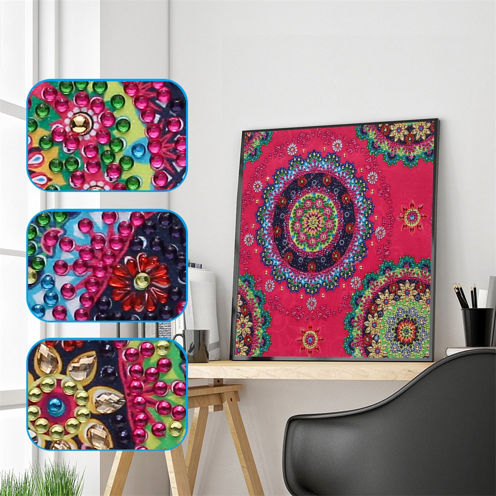 Mandala | Special Shaped Diamond Painting Kits