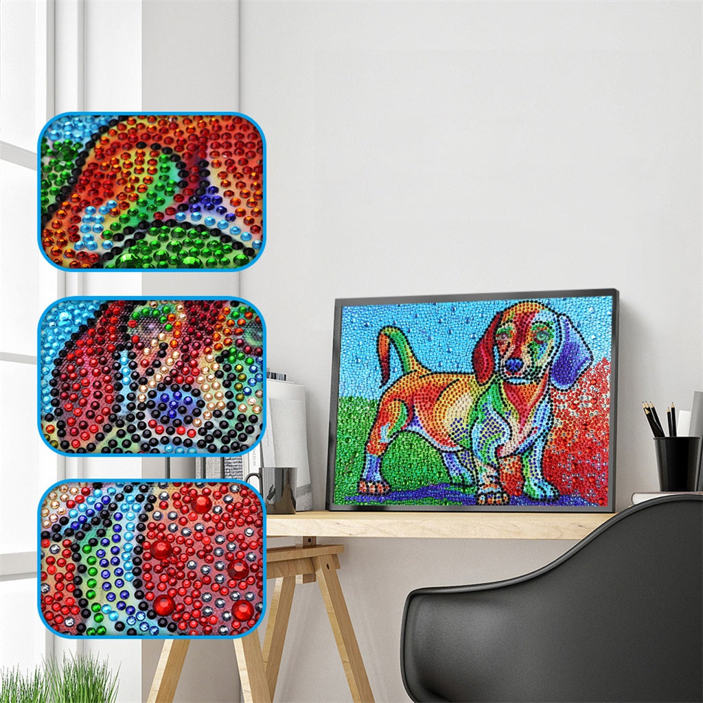 Dog | Crystal Rhinestone Diamond Painting Kits