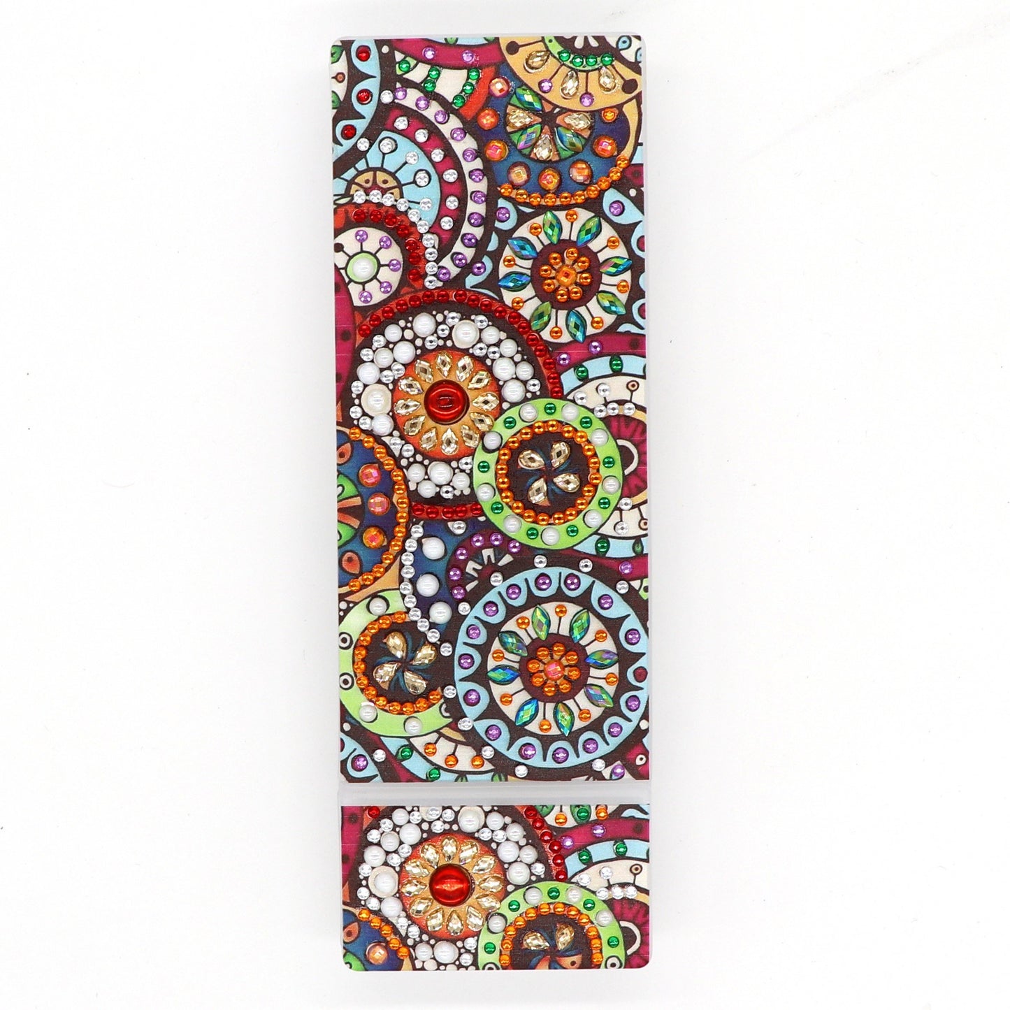 DIY Mandala Shaped Diamond Painting Pencil Box Gift