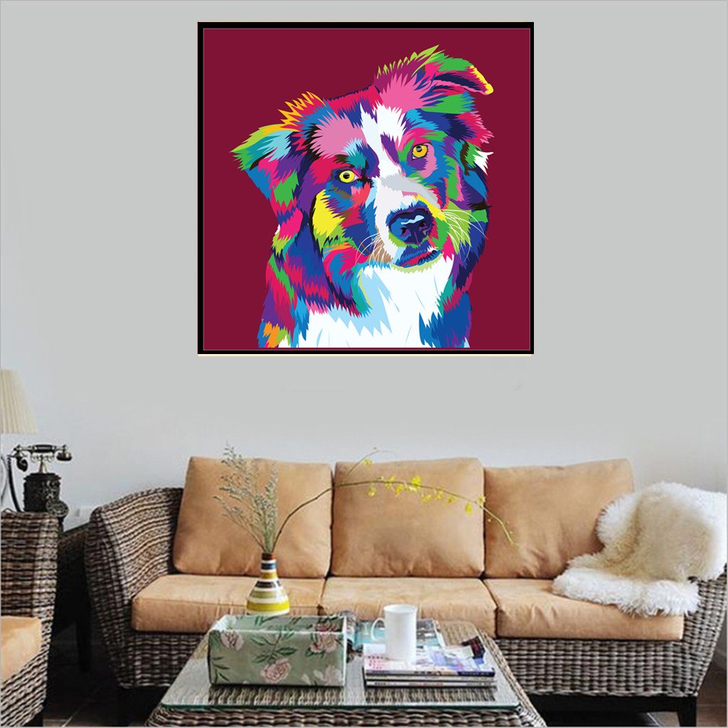 Dog | Full Round Diamond Painting Kitsswan