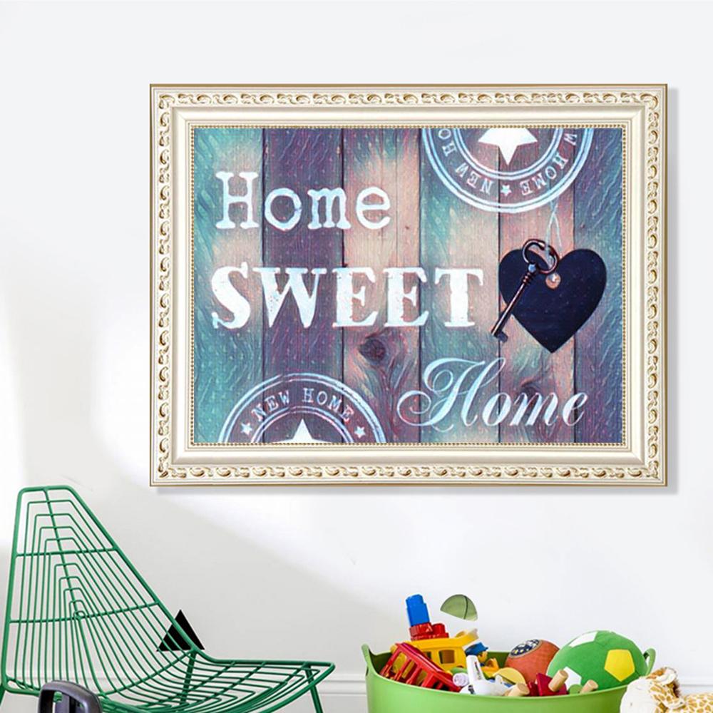 Home Sweet  | Full Round Diamond Painting Kits