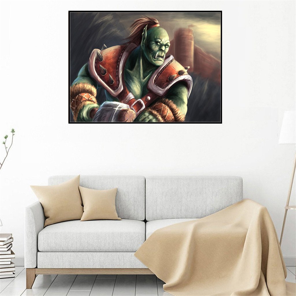 Orc | Full Round Diamond Painting Kits