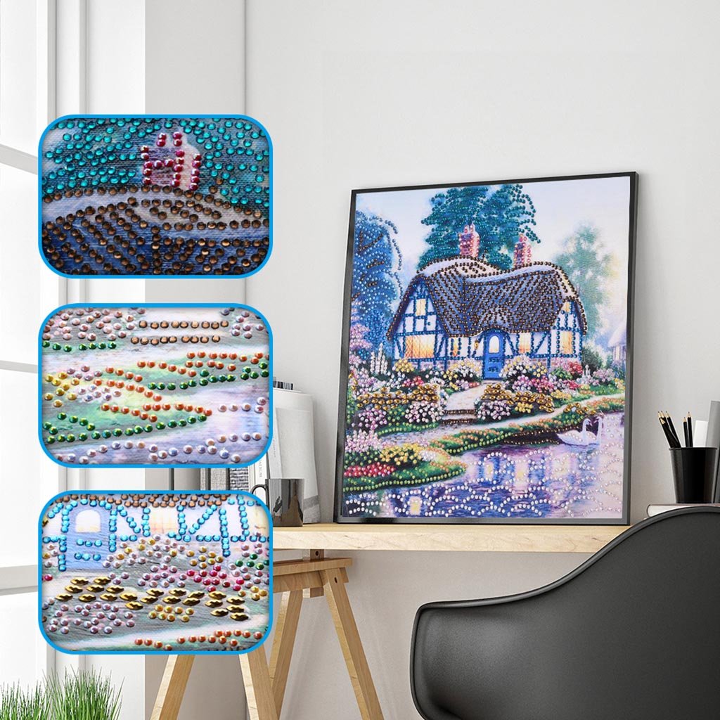 House | Special Shaped Diamond Painting Kits