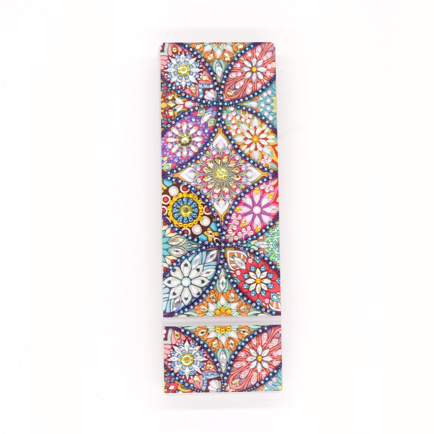 DIY Mandala Shaped Diamond Painting Pencil Box Gift