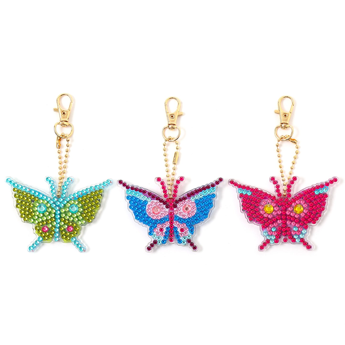 3pcs DIY Keychain | Butterfly