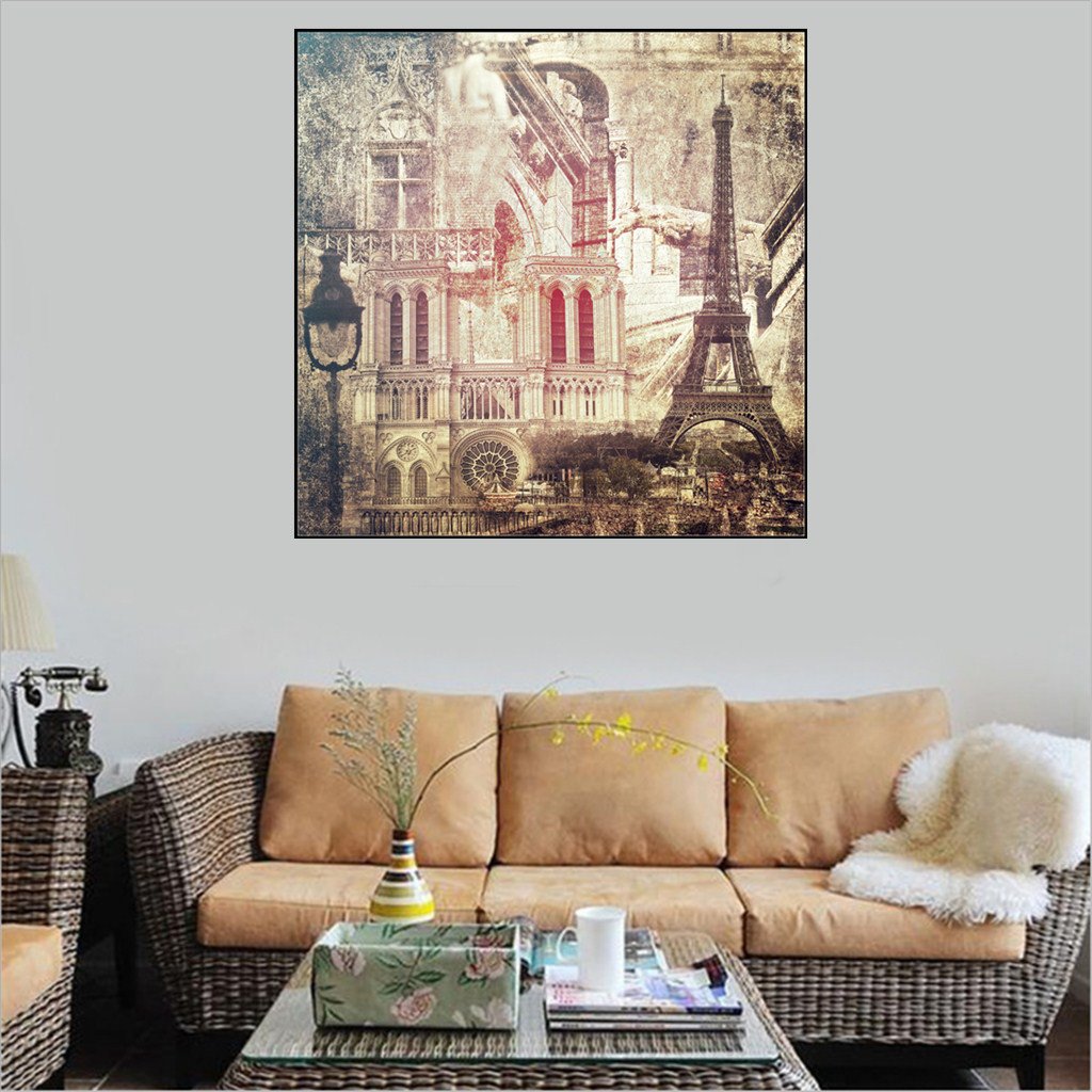 Eiffel Tower | Full Round Diamond Painting Kits