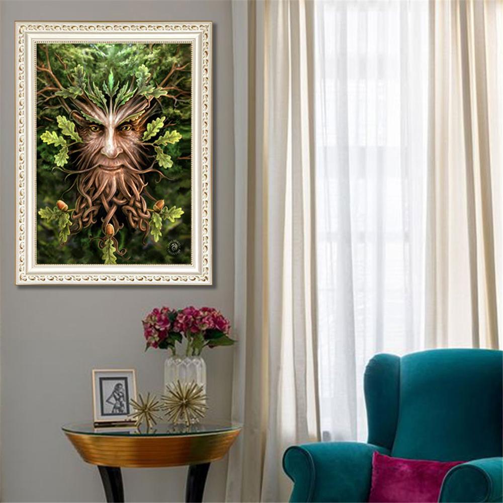 Tree Face | Full Square Diamond Painting Kits