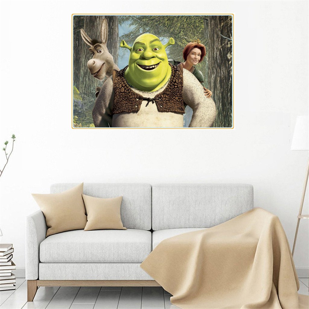 Shrek | Full Round Diamond Painting Kits