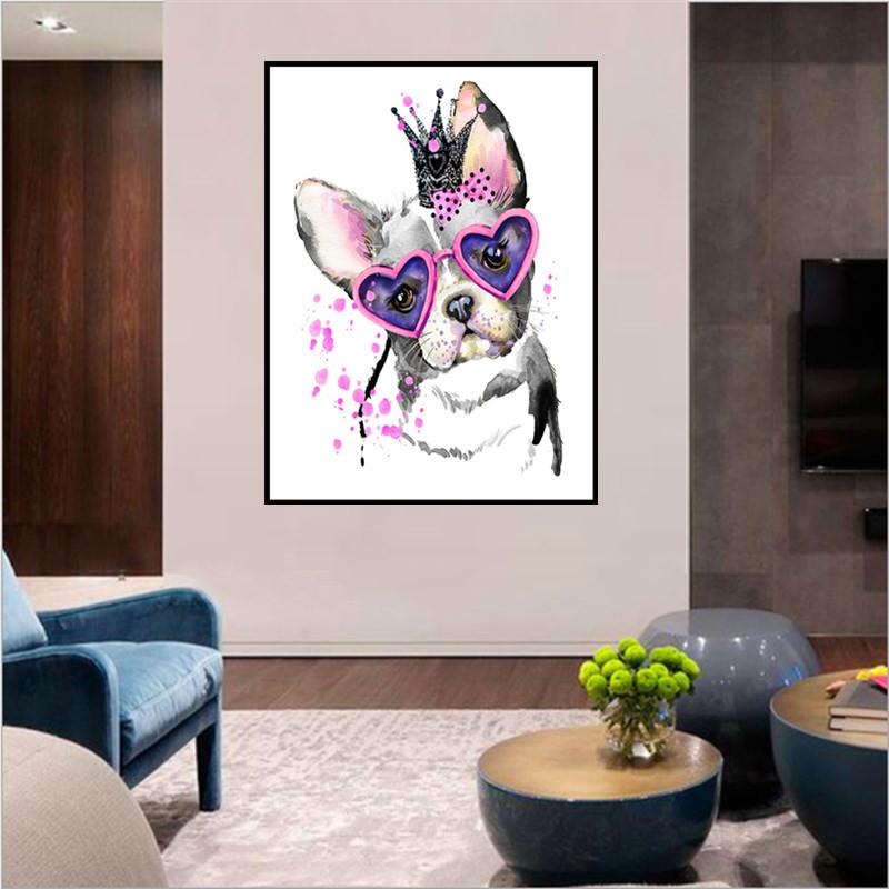 Dog | Full Round Diamond Painting Kits