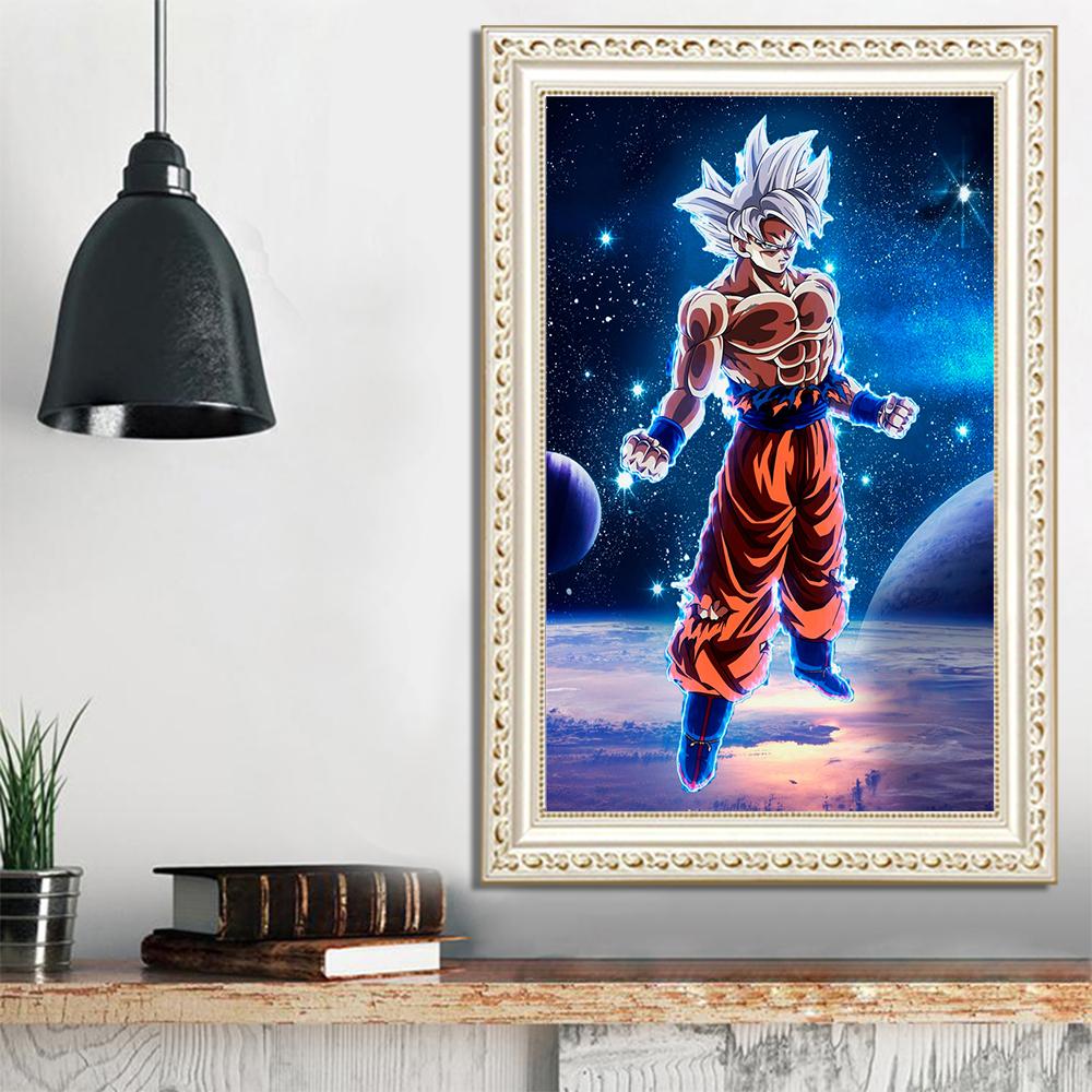 Dragon Ball | Kits complets de peinture au diamant rond