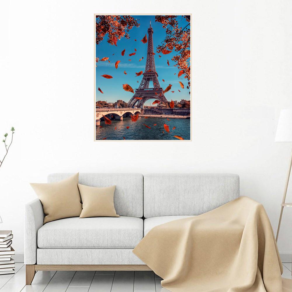 Tour Eiffel | Kits complets de peinture au diamant rond