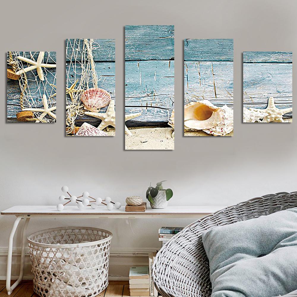 Starfish By The Sea | Full Round Diamond Painting Kits