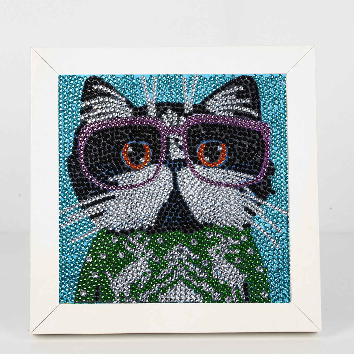 Children's Series-| Cat | Crystal Rhinestone Full Diamond Painted-(Frameless)