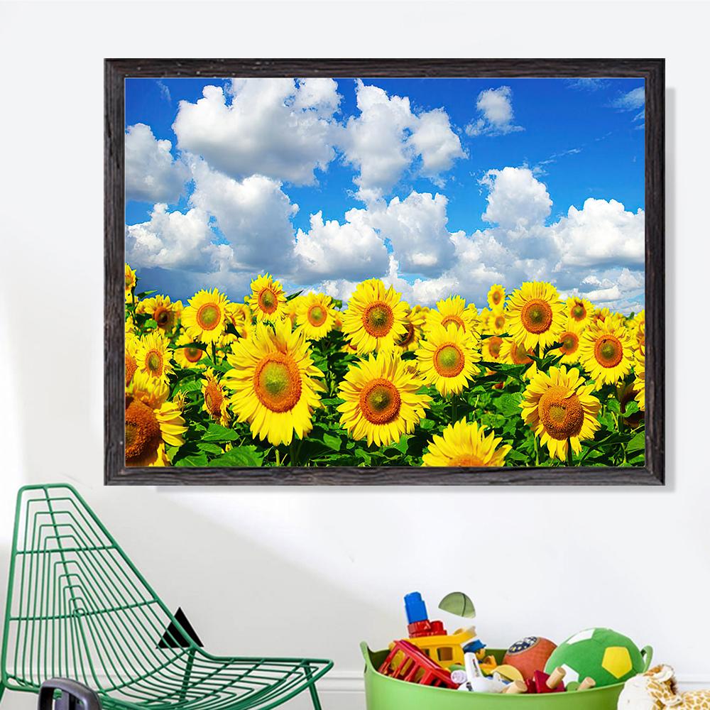 Sunflower  | Full Square Diamond Painting Kits