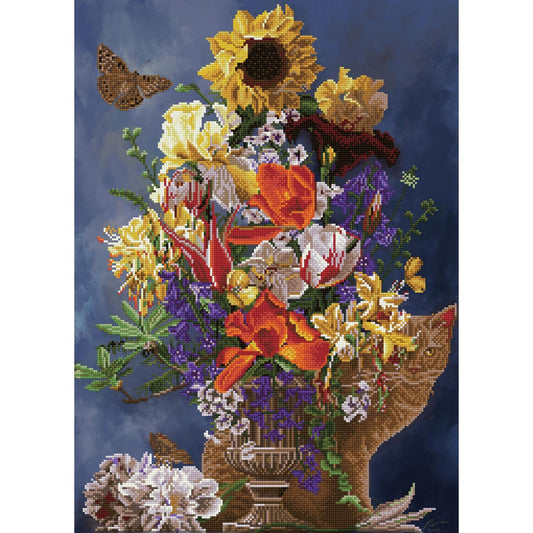 Full Round/Square Diamond Painting Kits |  Flowers