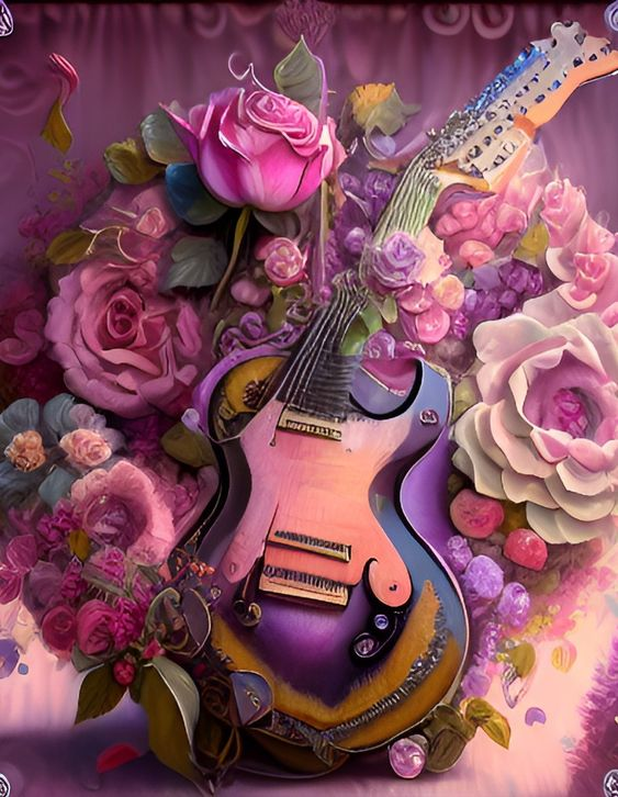 AB Diamond Painting  |  Fantasy Guitar