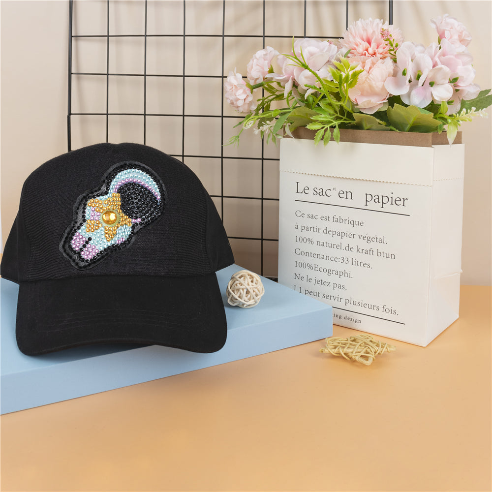 DIY Diamond Painting Baseball Cap | Astronaut