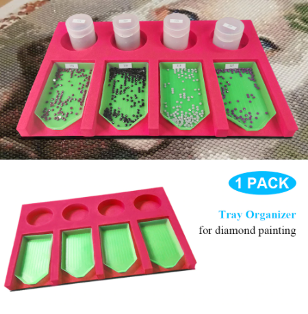 DIY Diamond Painting Diamond Tray Organizer Behälter Werkzeuge 