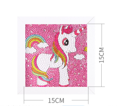 Lapin | Kits de peinture diamant strass cristal pour enfants