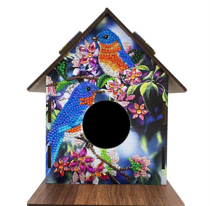 DIY Diamond Bird House