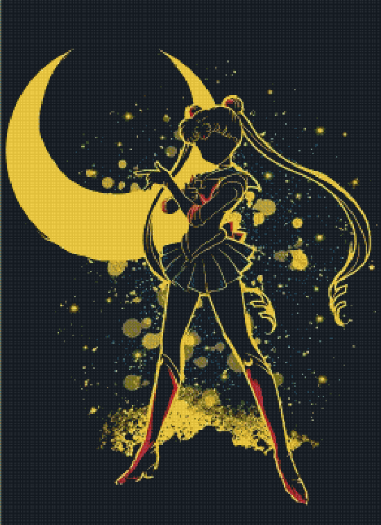 Vollständige Runde/Quadratische Diamond Painting Kits | Sailor Moon