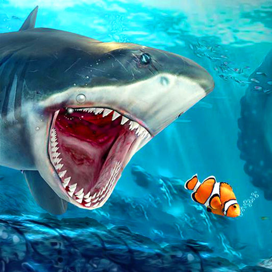 shark | Full Round Diamond Painting Kits