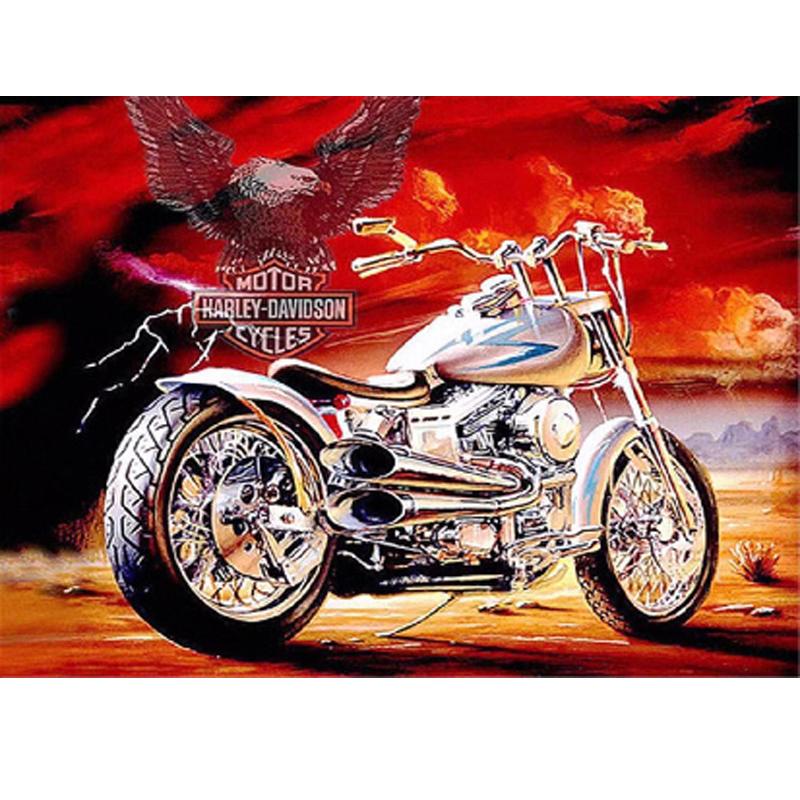 Motorcycle  | Full Round Diamond Painting Kits