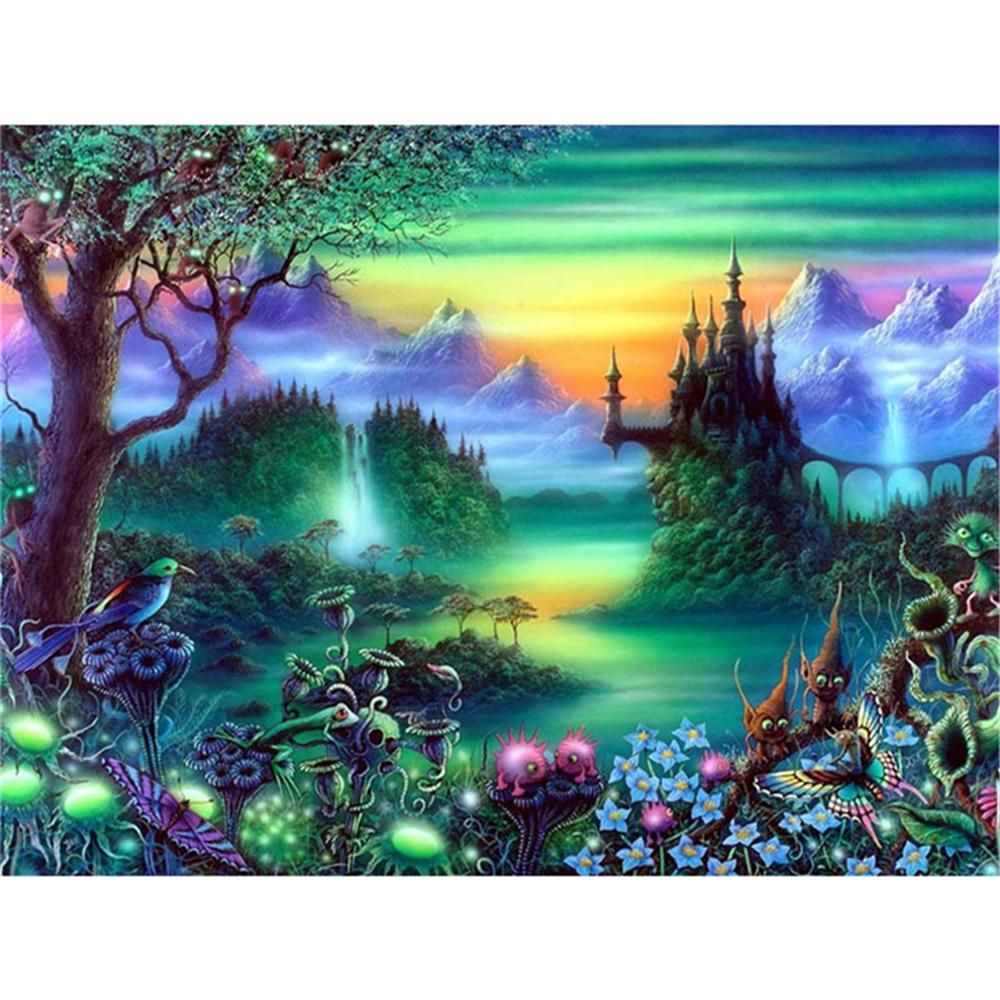 Fantasy Forest | Full Square Diamond Painting Kits